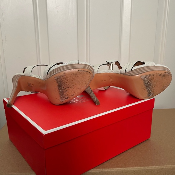 Coach Dani Snake Cut Heels Size 8 - Picture 13 of 16